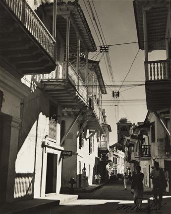 MIGUEL ANTONIO RODRIGUEZ (nd) An album with 50 photographs from Colombia and Ecuador titled Arte Colonial. Circa 1940.